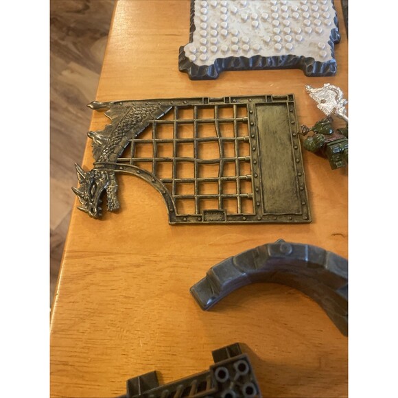 Mega Bloks Dragons Krystal Wars Castle Fort Stone Rock Weapons Figures Walls Lot - Picture 11 of 16